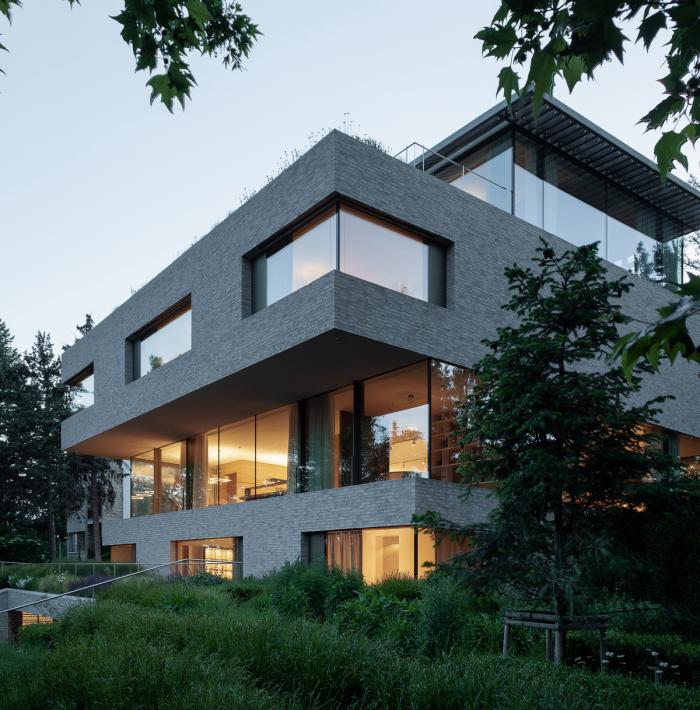 BIM建筑|高于花园之上：“Vista”住宅 / Znameni Ctyr