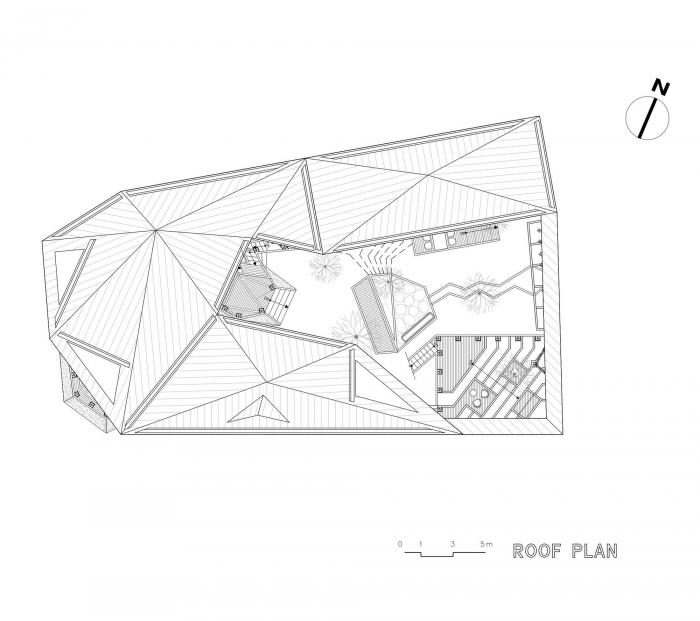 BIM建筑|动态绵延，自成一座山脉：韩国“四合院” / IROJE KHM Architects