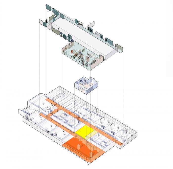 BIM建筑|舒适而优雅的性冷淡风——如涵文化办公空间 / inDeco领筑智造