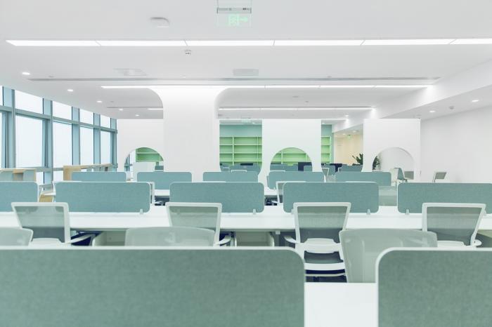 BIM建筑|舒适而优雅的性冷淡风——如涵文化办公空间 / inDeco领筑智造