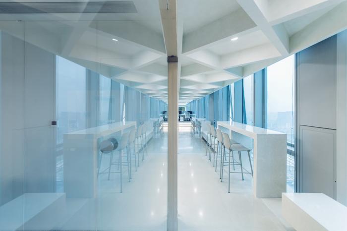 BIM建筑|舒适而优雅的性冷淡风——如涵文化办公空间 / inDeco领筑智造