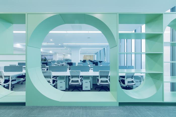 BIM建筑|舒适而优雅的性冷淡风——如涵文化办公空间 / inDeco领筑智造