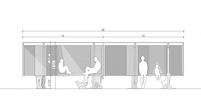 BIM建筑|悬停半空，神秘的方盒子 / NAICE