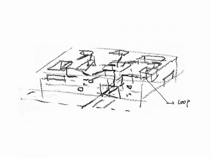 BIM建筑|寿县文化艺术中心 / 朱锫建筑事务所