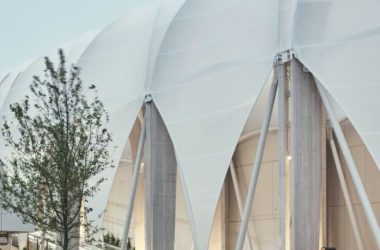 BIM建筑|查德斯通拱形新地标：“The Link”步行道 / Make Architects-BIM建筑网