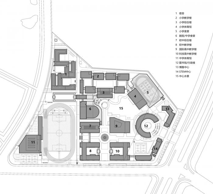 BIM建筑|南京外国语学校方山校区 / GLA建筑设计