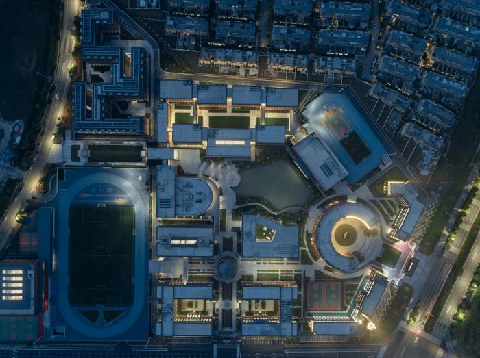 BIM建筑|南京外国语学校方山校区 / GLA建筑设计