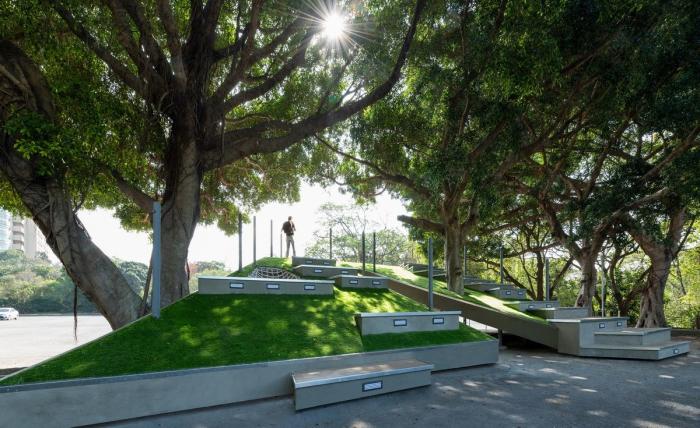 BIM建筑|邵唯晏新作丨轻重之间·层次串构：交通大学南门候车亭