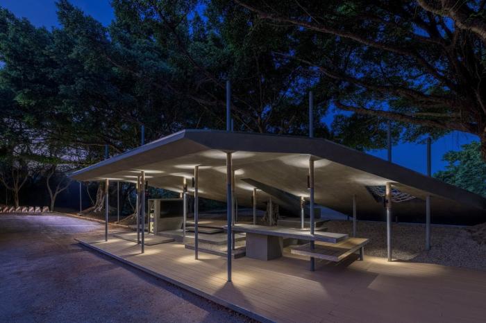 BIM建筑|邵唯晏新作丨轻重之间·层次串构：交通大学南门候车亭