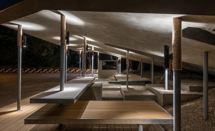 BIM建筑|邵唯晏新作丨轻重之间·层次串构：交通大学南门候车亭