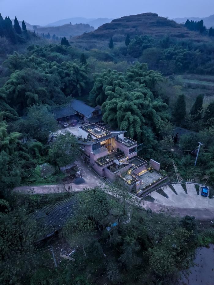 BIM建筑|刘家山舍 / 刘九三