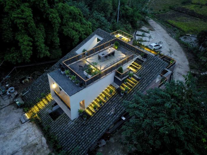 BIM建筑|刘家山舍 / 刘九三