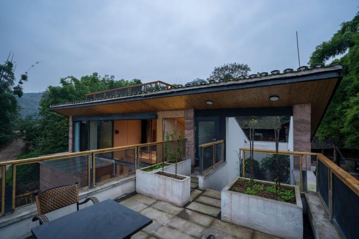 BIM建筑|刘家山舍 / 刘九三