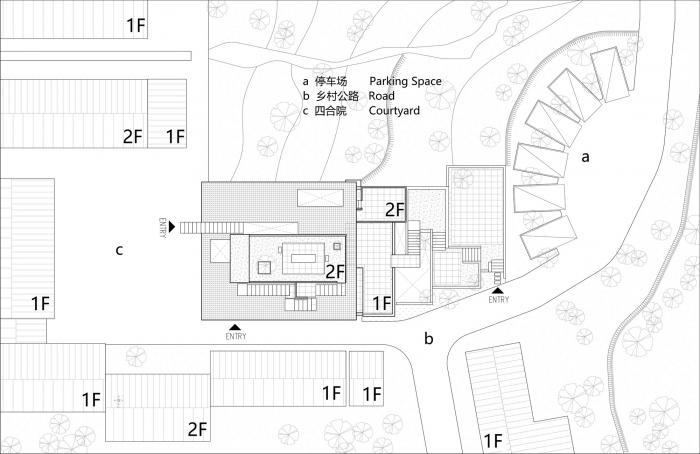BIM建筑|刘家山舍 / 刘九三