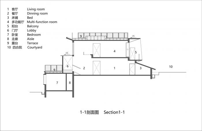 BIM建筑|刘家山舍 / 刘九三