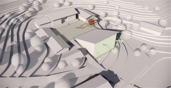 BIM建筑|刘家山舍 / 刘九三