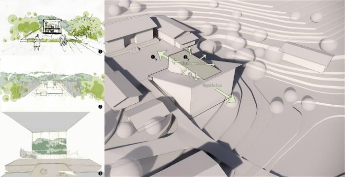 BIM建筑|刘家山舍 / 刘九三