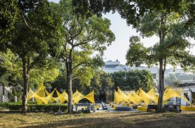 BIM建筑|“篝火”空间装置，深圳 / MAT超级建筑事务所-BIM建筑网