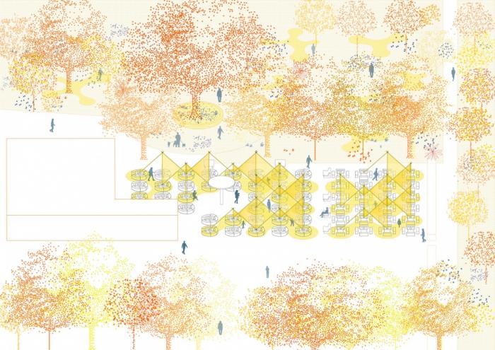 BIM建筑|“篝火”空间装置，深圳 / MAT超级建筑事务所
