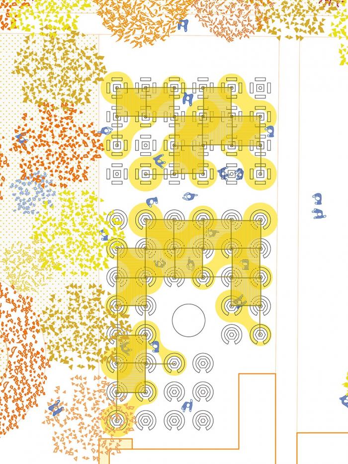 BIM建筑|“篝火”空间装置，深圳 / MAT超级建筑事务所