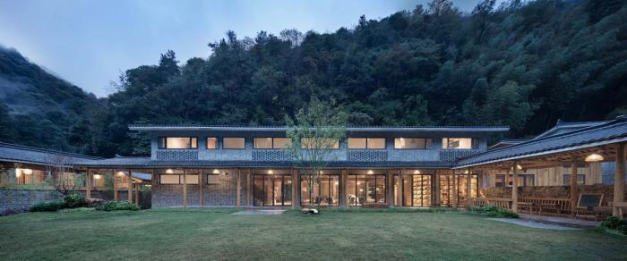 BIM建筑|绥宁黄桑，时光里民宿酒店 / 之行建筑事务所