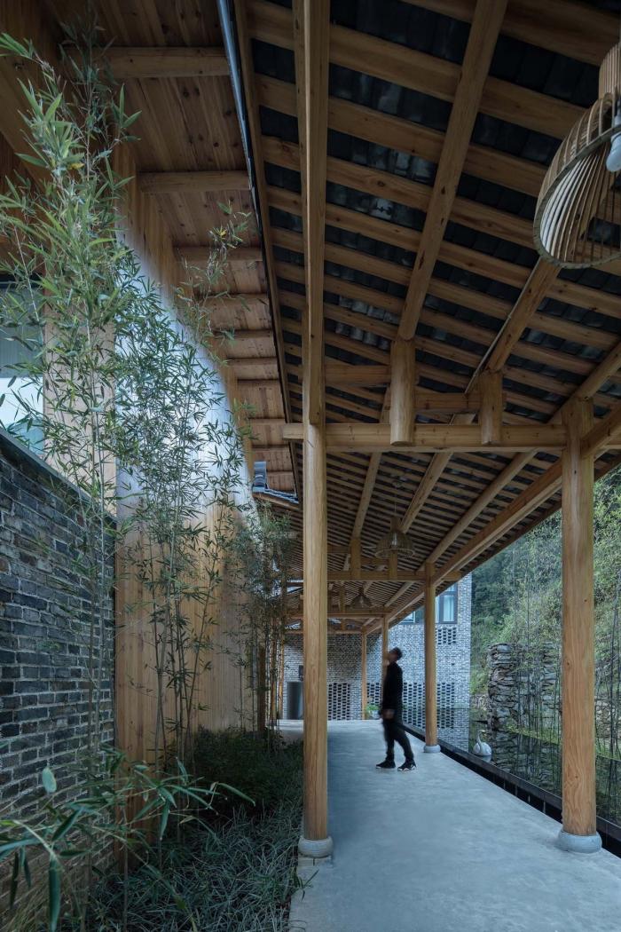 BIM建筑|绥宁黄桑，时光里民宿酒店 / 之行建筑事务所