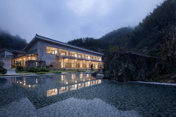 BIM建筑|绥宁黄桑，时光里民宿酒店 / 之行建筑事务所