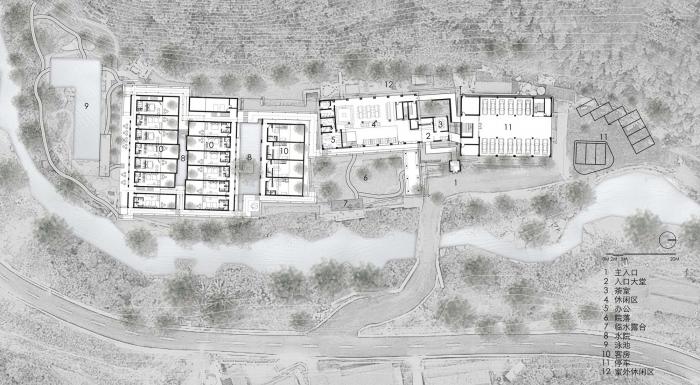 BIM建筑|绥宁黄桑，时光里民宿酒店 / 之行建筑事务所