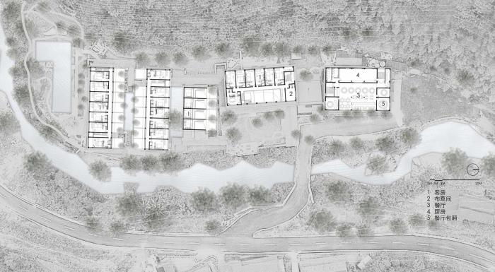 BIM建筑|绥宁黄桑，时光里民宿酒店 / 之行建筑事务所