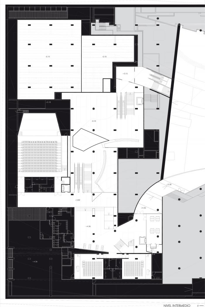 BIM建筑|被“掏空”舞动的雕塑：塞维利亚新文化中心 / Vázquez Consuegra