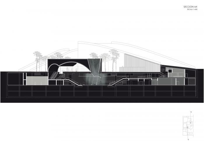 BIM建筑|被“掏空”舞动的雕塑：塞维利亚新文化中心 / Vázquez Consuegra