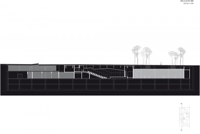 BIM建筑|被“掏空”舞动的雕塑：塞维利亚新文化中心 / Vázquez Consuegra
