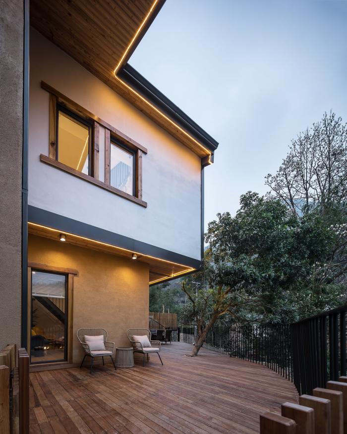 BIM建筑|戴家山倚云山舍精品民宿 / 简然建筑