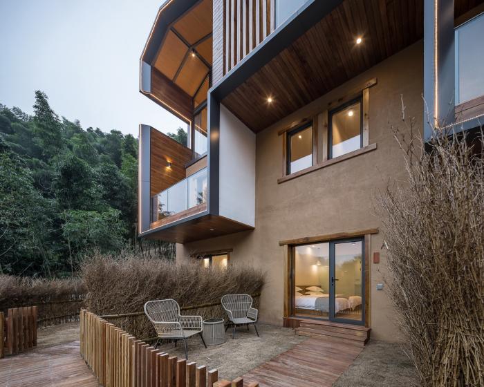 BIM建筑|戴家山倚云山舍精品民宿 / 简然建筑