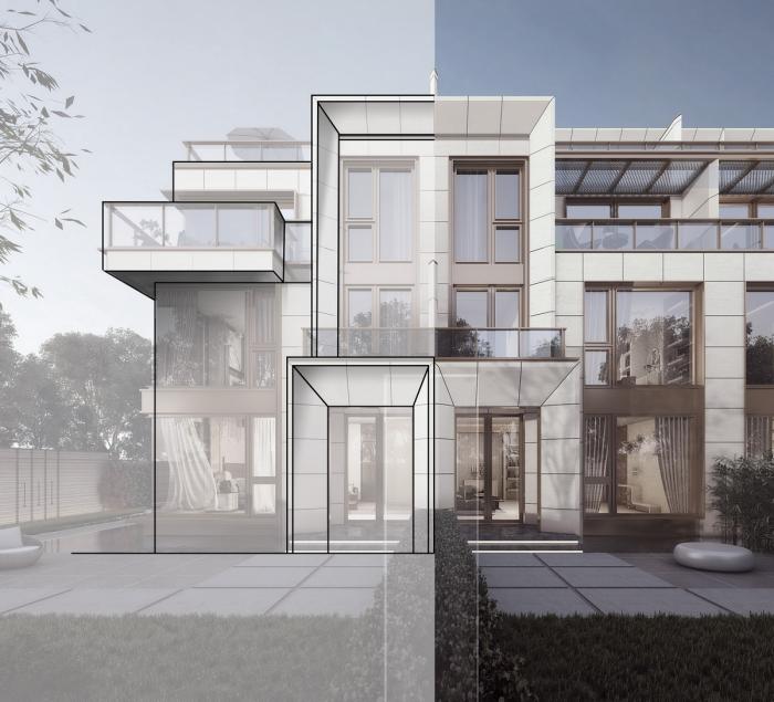 BIM建筑|合肥万科森林公园 · 庐前 / 上海天华建筑设计有限公司