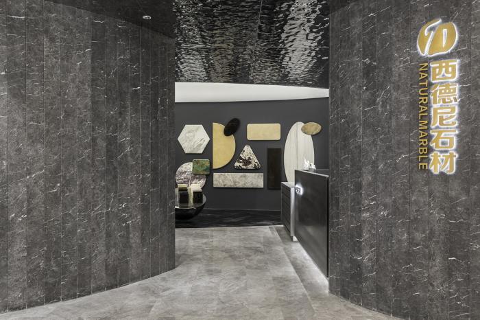 BIM建筑|星体变幻般的冲击感，“太空”石材展厅 / 李振杰