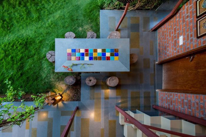 BIM建筑|恬静的花园度假屋——印度住宅“Palasvada”