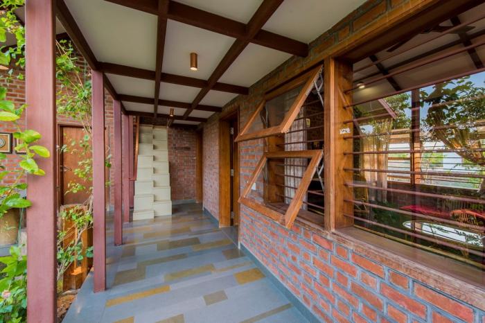 BIM建筑|恬静的花园度假屋——印度住宅“Palasvada”