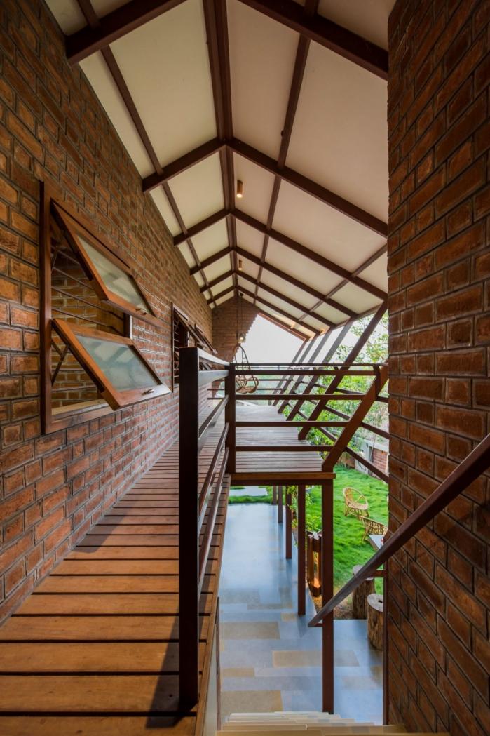 BIM建筑|恬静的花园度假屋——印度住宅“Palasvada”