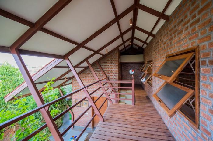 BIM建筑|恬静的花园度假屋——印度住宅“Palasvada”