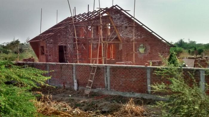 BIM建筑|恬静的花园度假屋——印度住宅“Palasvada”