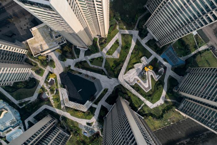 BIM建筑|居所的重新定义——重庆龙湖昱湖壹号·观云 / 成执设计