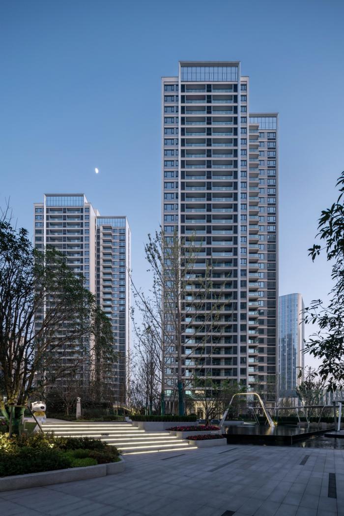 BIM建筑|居所的重新定义——重庆龙湖昱湖壹号·观云 / 成执设计