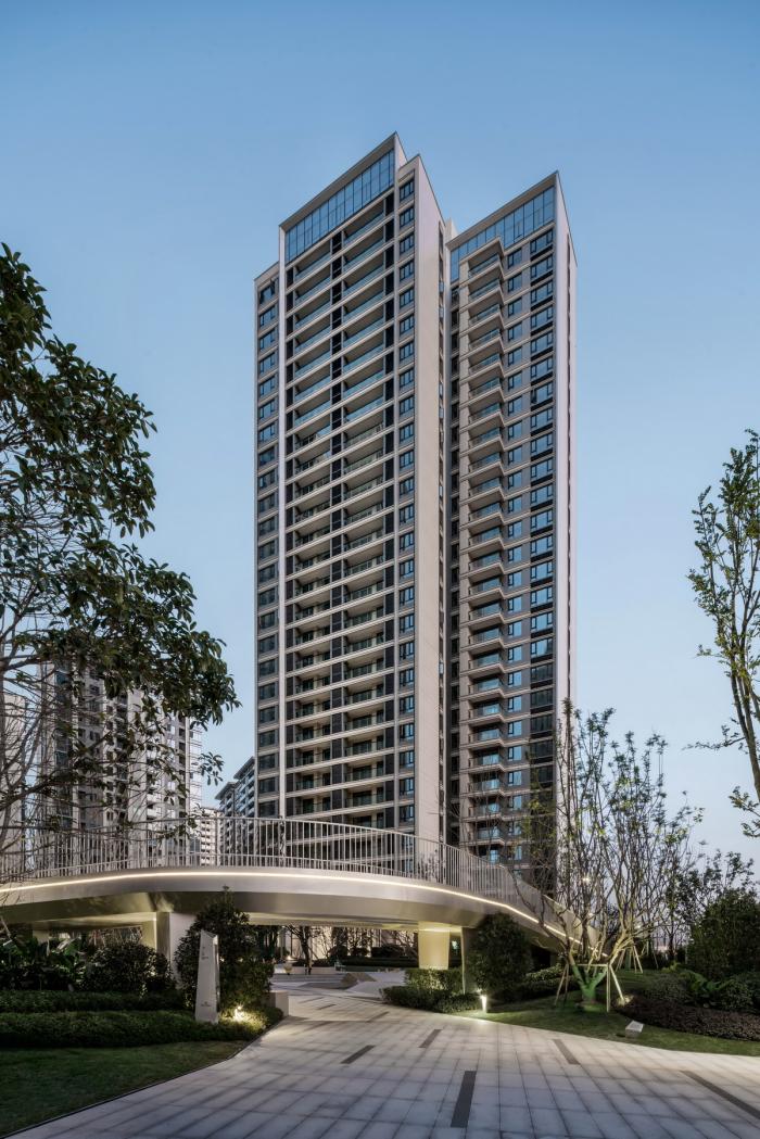 BIM建筑|居所的重新定义——重庆龙湖昱湖壹号·观云 / 成执设计