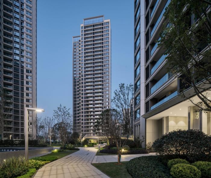 BIM建筑|居所的重新定义——重庆龙湖昱湖壹号·观云 / 成执设计