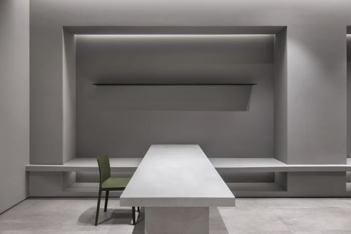 BIM建筑|色彩拼图 | 本杰明摩尔旗舰店 / 大成设计