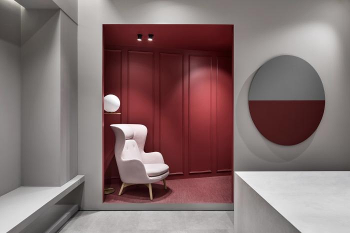 BIM建筑|色彩拼图 | 本杰明摩尔旗舰店 / 大成设计