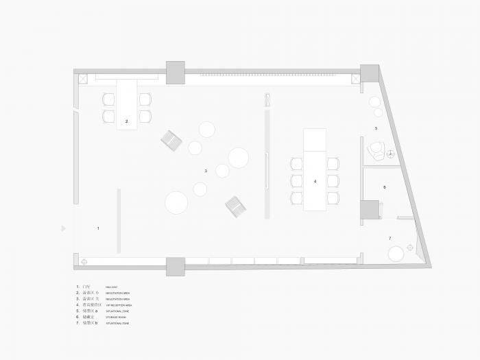 BIM建筑|色彩拼图 | 本杰明摩尔旗舰店 / 大成设计