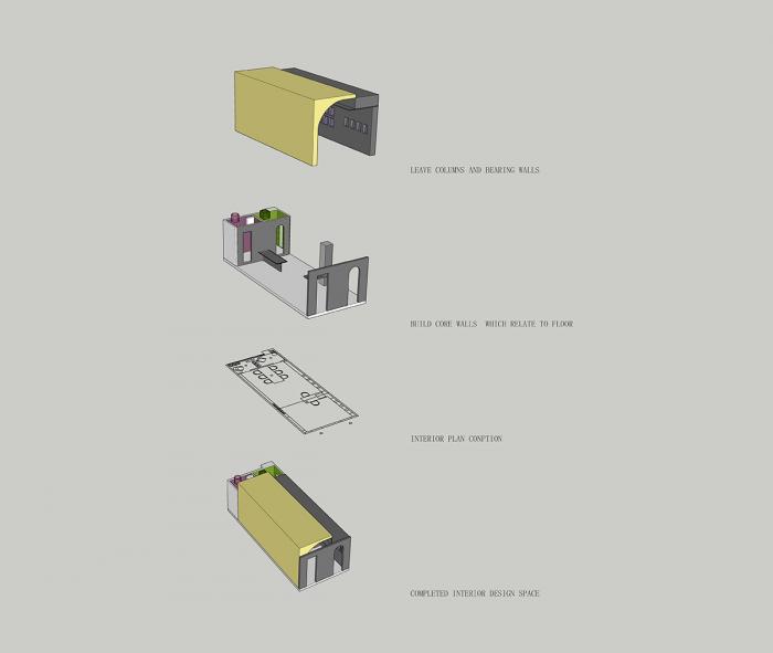BIM建筑|色彩拼图 | 本杰明摩尔旗舰店 / 大成设计