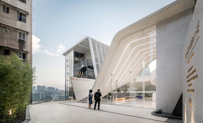 BIM建筑|嫁衣的裙摆——重庆印制一厂山鬼精品酒店改造 / 寻常设计